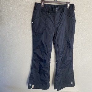 Bonfire Rainier Bootcut Snowboard Pants Women's  Small Black Ski Outdoor Winter